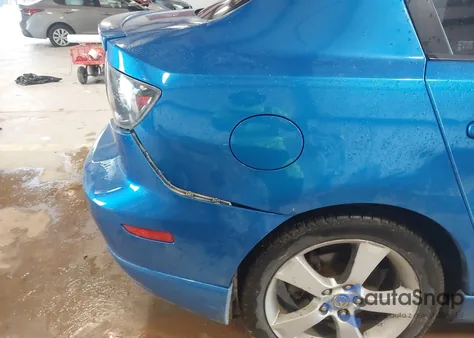 2006 Mazda Mazda3 S Grand Touring из США, поврежденный, VIN JM1BK323261449601